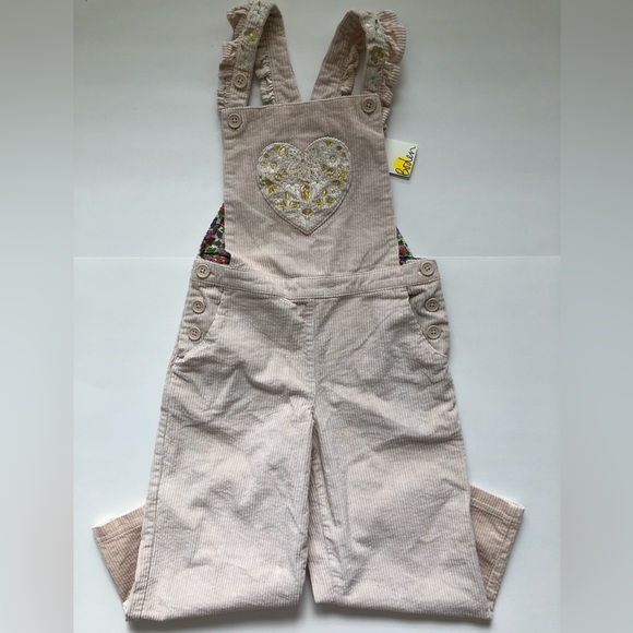 NWT Mini Boden Frill Strap Cord Overalls - Picture 7 of 9